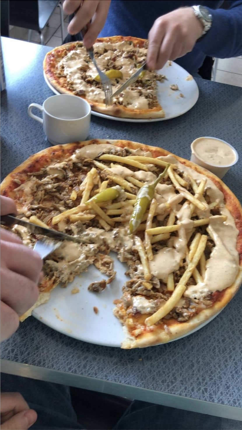 Stockholm pizza